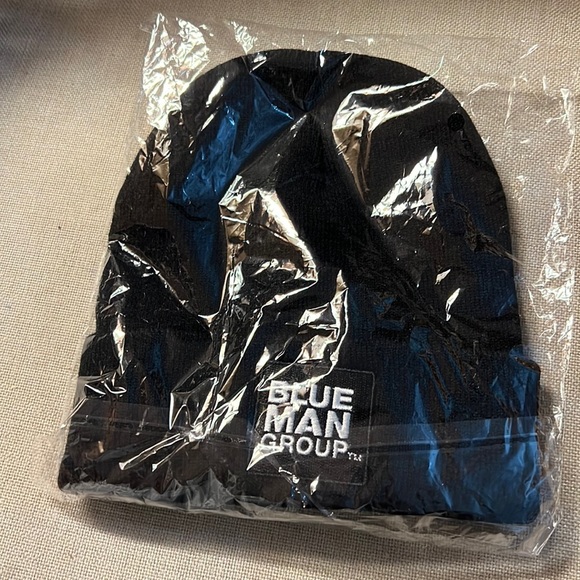 New Blue Man Group Mens Hat Black - Picture 1 of 1